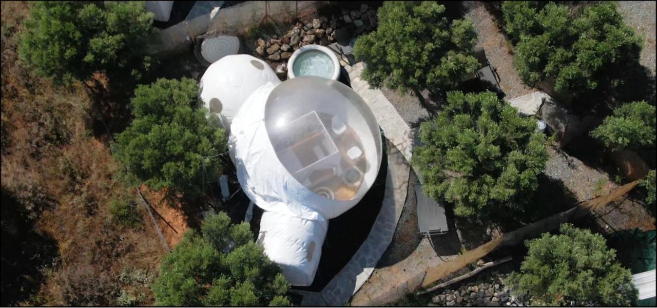 Отель Bubble Tent Неа-Муданья Экстерьер фото